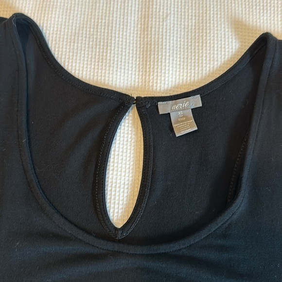 Aerie Solid Black Short Jumpsuit with Pockets Size XS - Picture 8 of 14